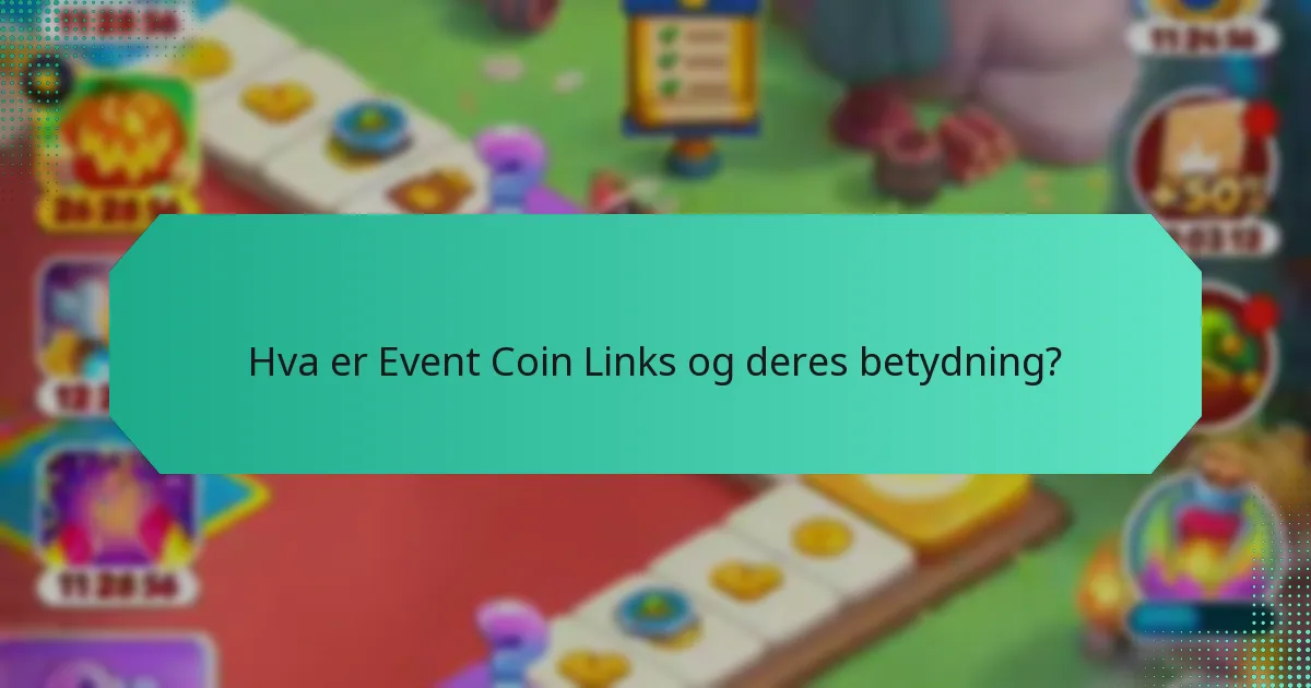 Hvilke temabaserte belønninger er tilgjengelige gjennom Event Coin Links?