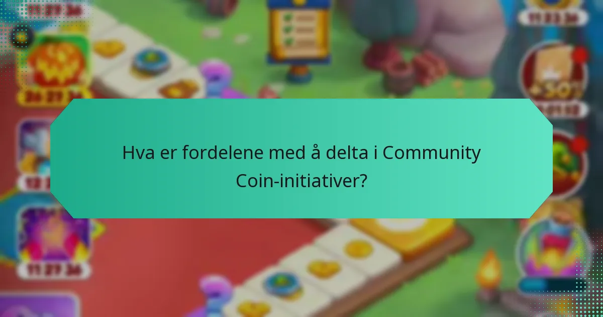 Hvordan kan brukere delta i Community Coin-programmer?