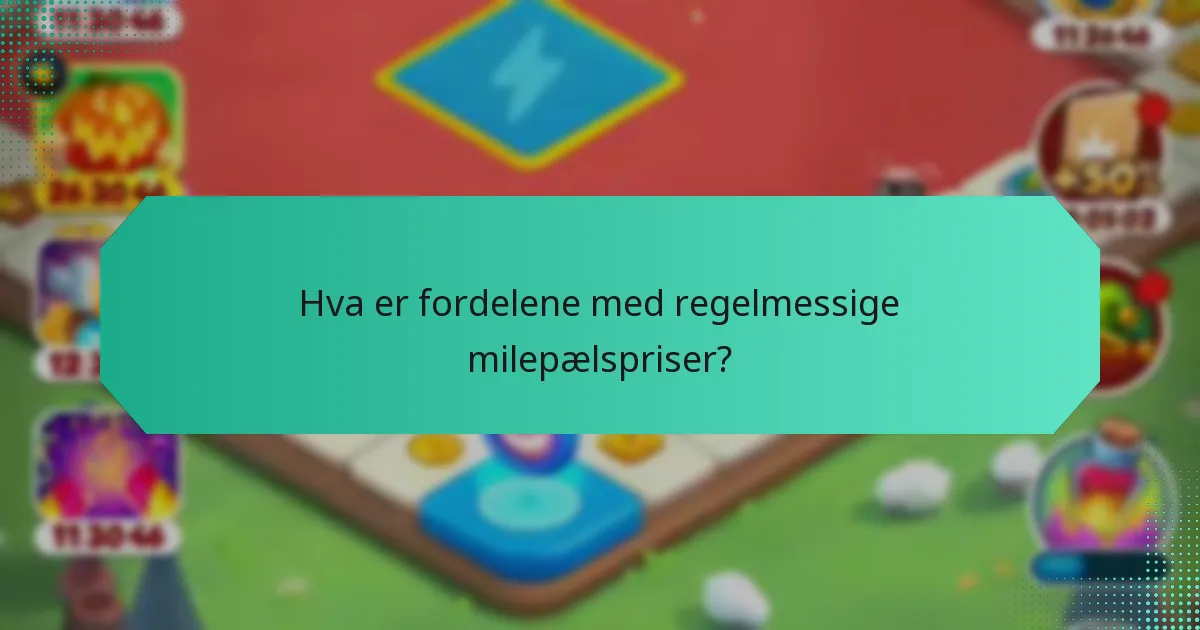 Hvordan kan brukere kvalifisere seg for regelmessige milepælspriser?
