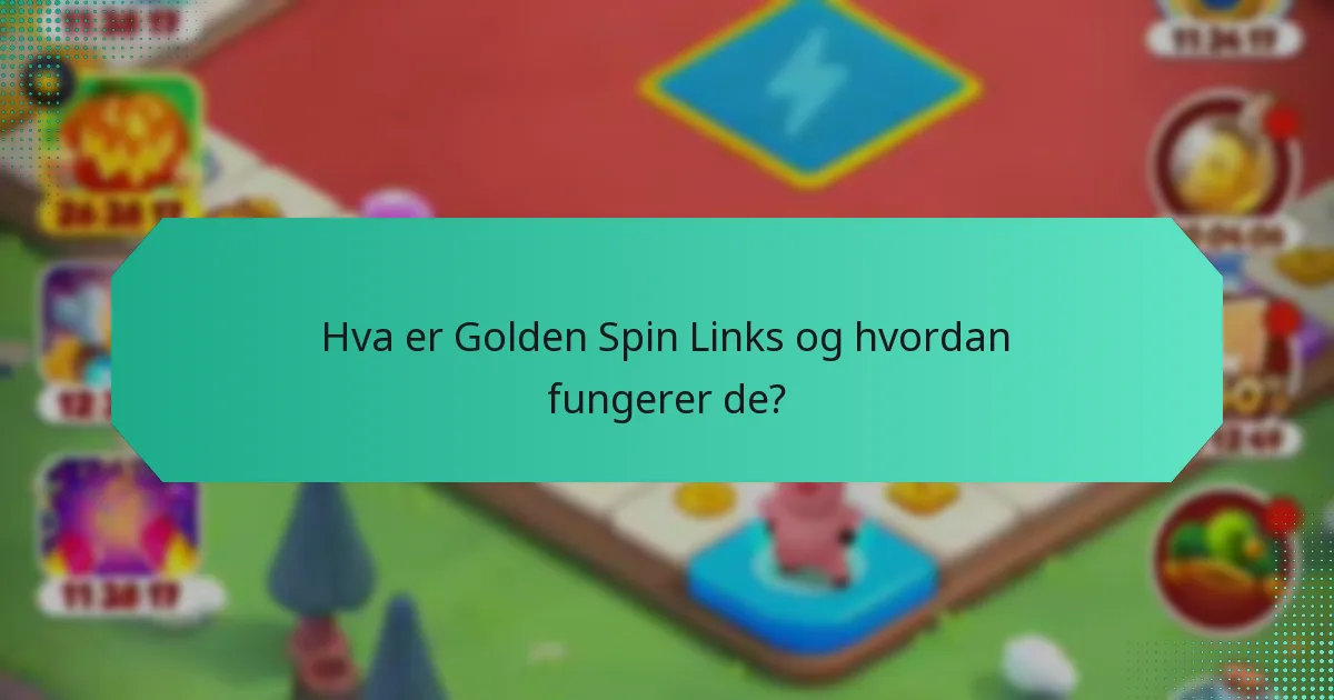 Hvilke eksklusive belønninger kan jeg tjene med Golden Spin Links?