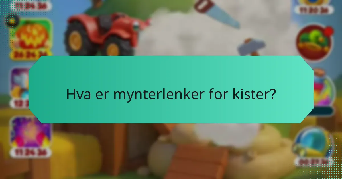 Hvilke belønninger kan jeg forvente fra mynterlenker?