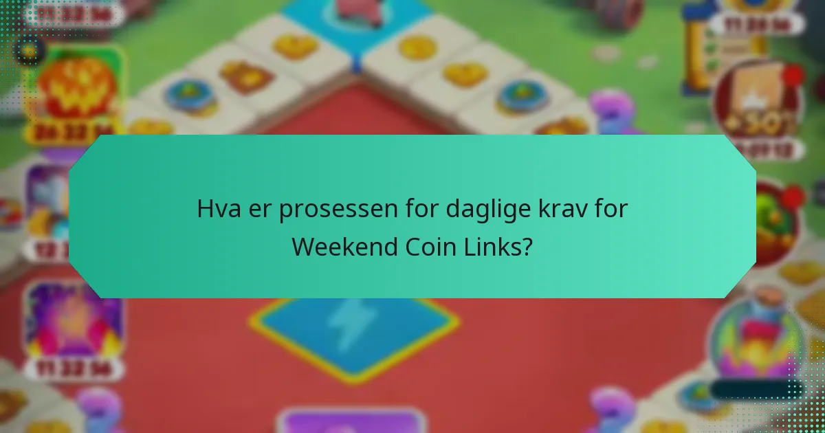 Hvilke bonusbelønninger kan jeg tjene gjennom Weekend Coin Links?