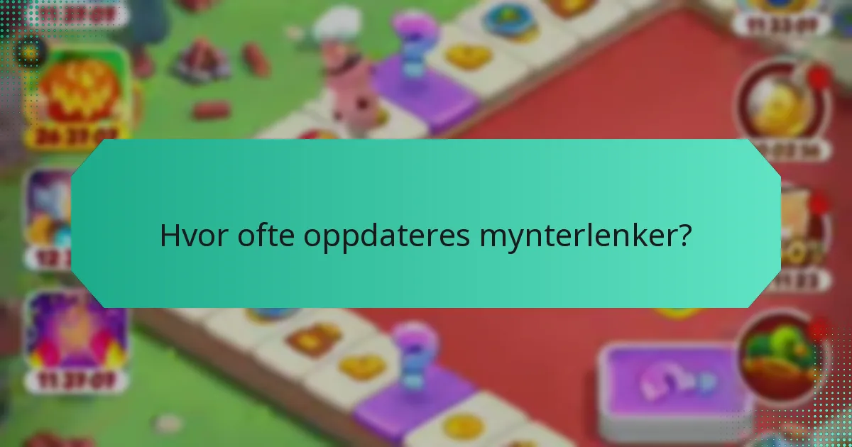 Hvordan kan jeg få tilgang til mynterlenker?