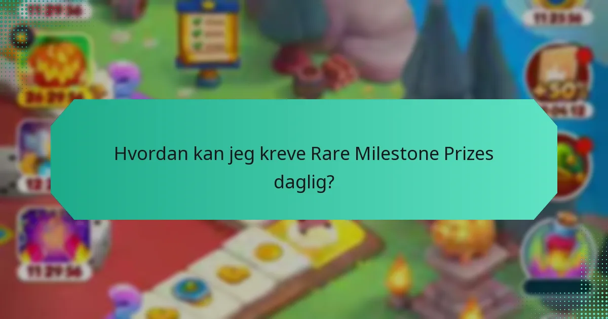 Hvilke strategier kan forbedre sjansene mine for å vinne Rare Milestone Prizes?